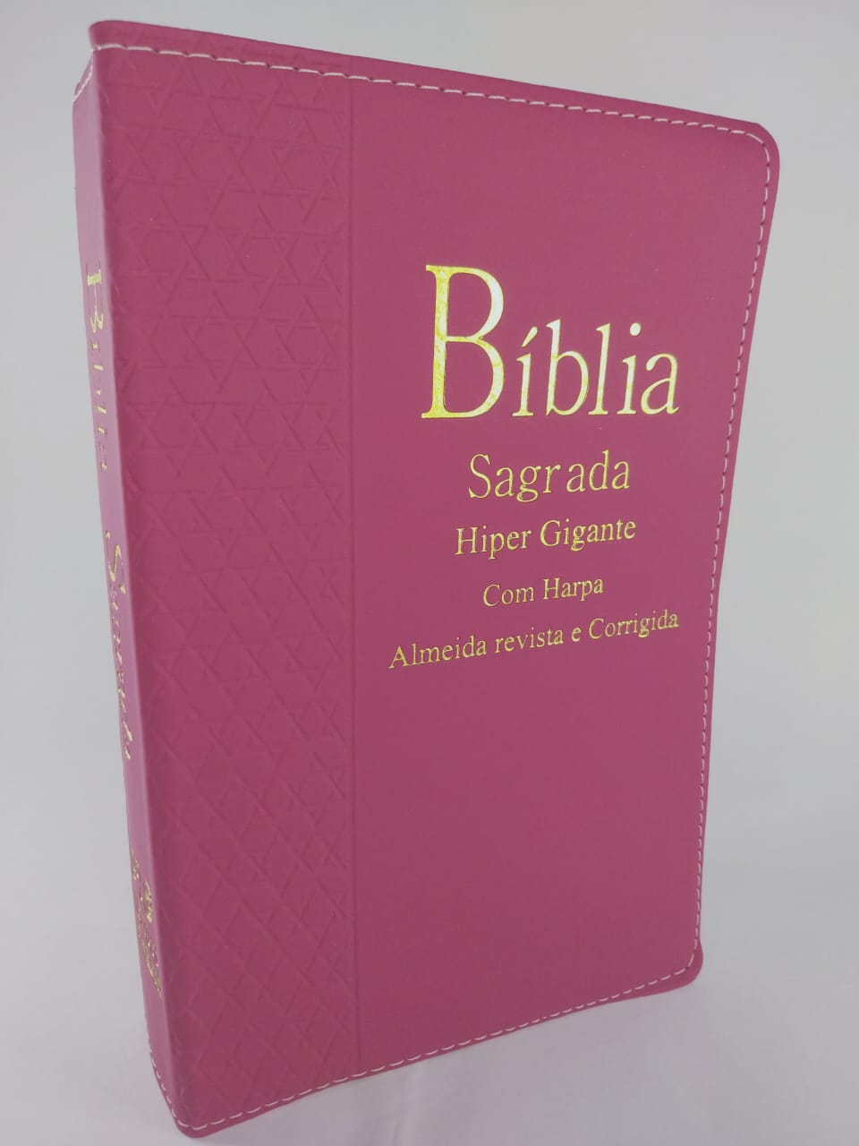 Bíblia Sagrada Hipergigante - Rosa Pink