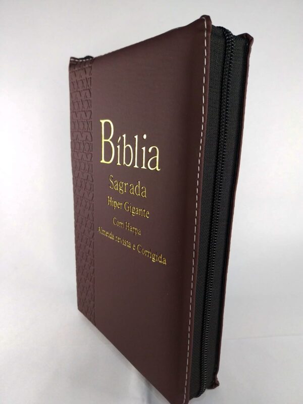 Bíblia Sagrada Hipergigante - Marrom