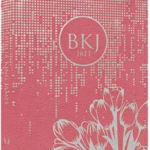 Bíblia King James 1611 Ultrafina Rosa Tulipa