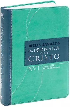 Bíblia Sagrada Na Jornada Com Cristo NVT Verde